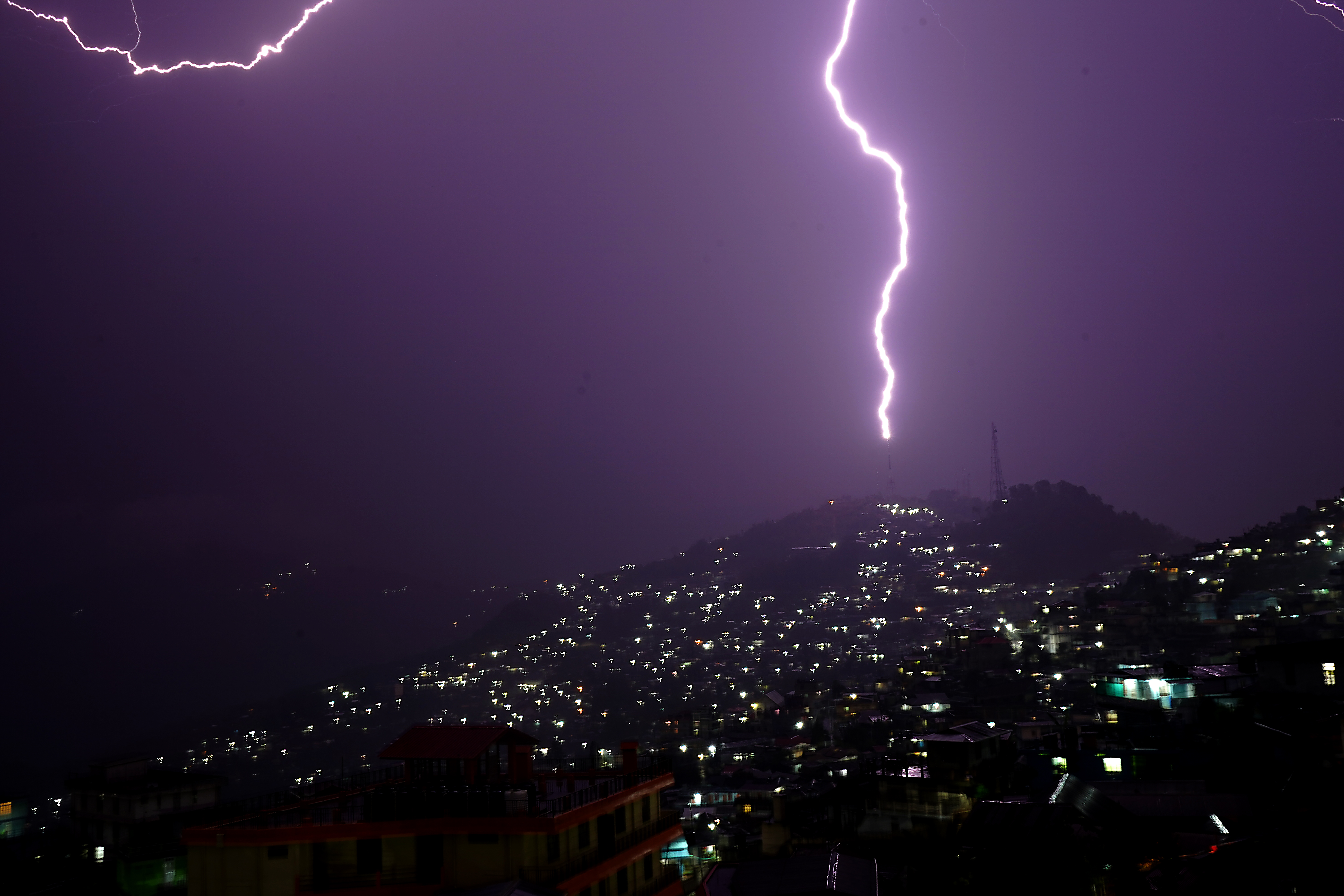 Gale causes blackout in Dimapur